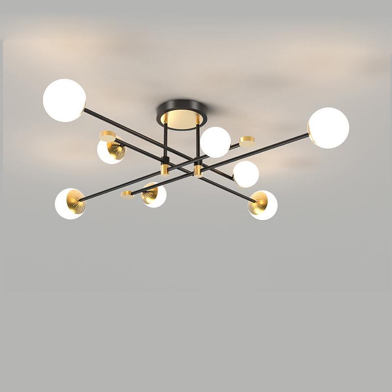 厂供北欧灯具现代简约客厅灯2021年新款创意个性餐厅灯卧室吸顶灯