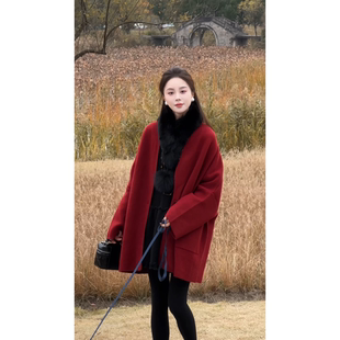 慵懒百搭针织开衫 艾文文IRIS 绵羊毛910g 2025冬 赫尔本