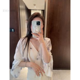 艾文文 IRIS 2026新款气质慵懒衬衫女装时尚休闲设计感
