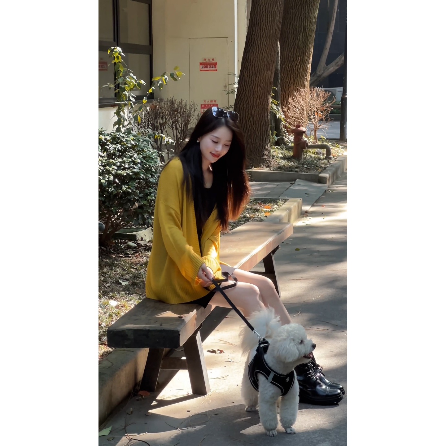 艾文文IRIS暖阳开衫韩系针织衫