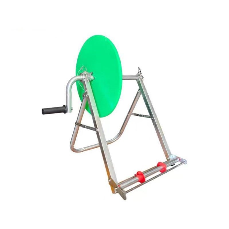 新款水带神器卷收器农用灌溉水管收放卷收盘机器T折叠百米卷管架