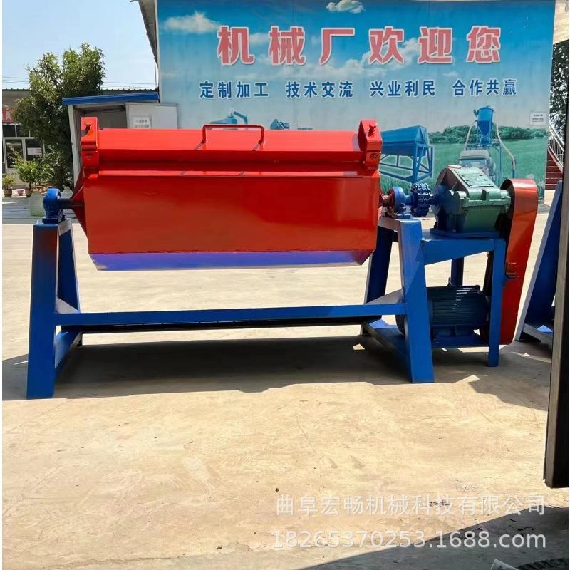 六角八角滚筒抛光机回转x式滚筒研磨机去毛边倒角研磨机