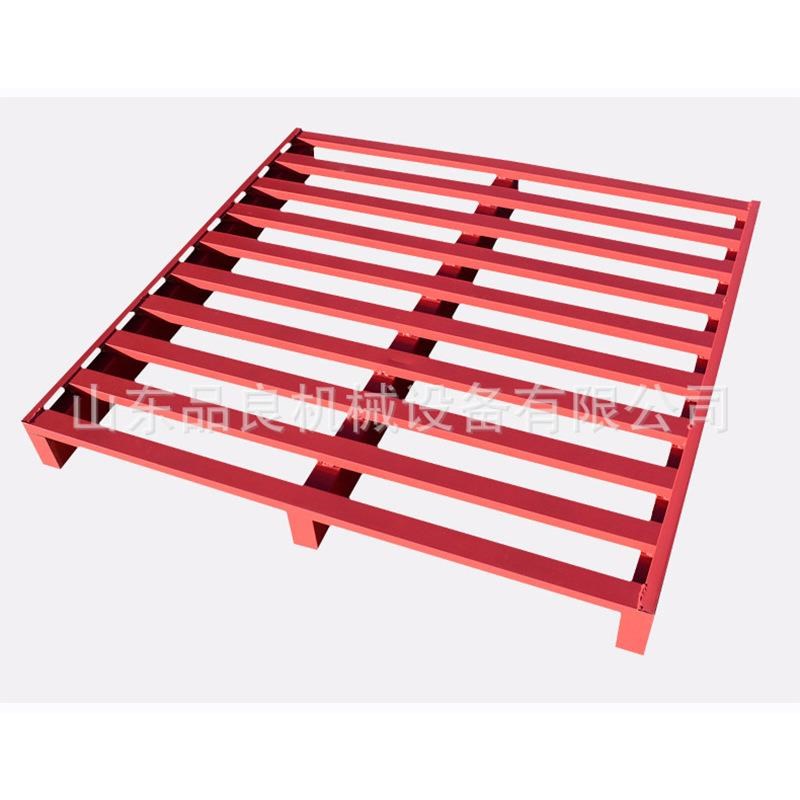 厂家直供钢托盘重n型 钢制托盘仓库搬运四面进叉金属托盘