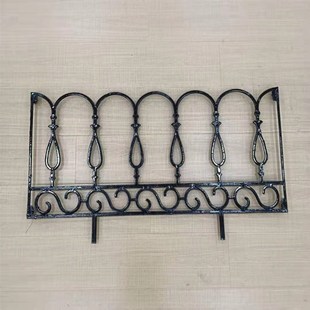 铸铁草坪护栏绿化带隔离栅栏花园矮围墙庭院花坛栏杆铁艺篱笆围栏