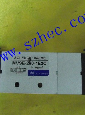 台湾金器MINDMAN电磁阀 MVSE-260-4E2C .
