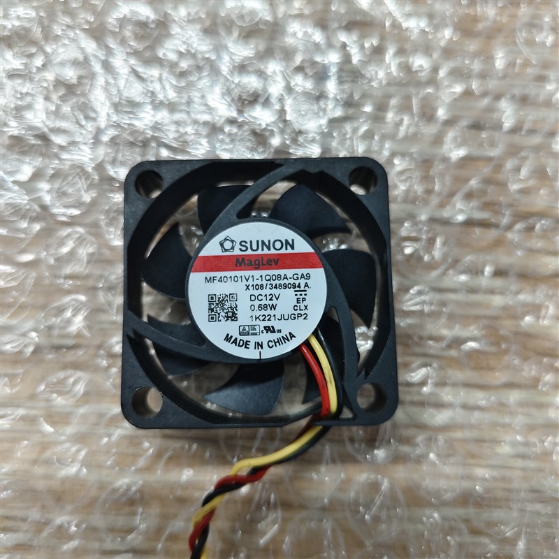 MF40101V1-1Q08A-GA9 SUNON 4010 12V 0.68W 4CM 磁悬浮静音风扇
