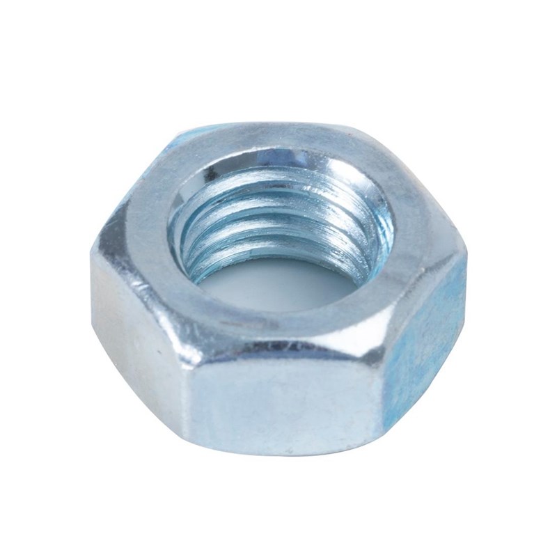 8级蓝白锌六角螺母薄螺母厚螺母特厚螺母M6M8M10M12M14M16-M30