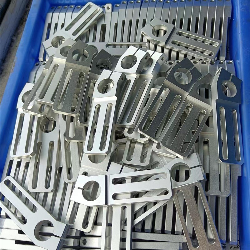 机械手气缸支架配件固定块不锈钢管连接块夹具气缸滑移支架20