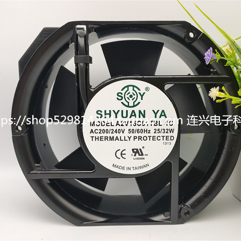 全新台湾 玄亚风机A2V15C51TBL-1C 17251 220V变频器轴流散热风扇