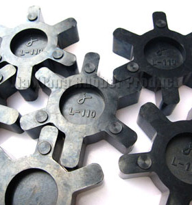 橡胶L型六角胶 L型联轴器缓冲垫 弹性块 050/070/075/090/095/099