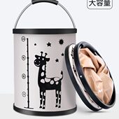 大号汽车用折叠水桶加厚收缩桶车载便携式 洗车专用桶旅行钓鱼洗脸