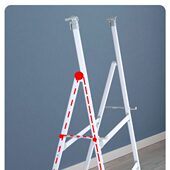 高低宽窄可调移动毛毡板支架多规格多尺寸加厚移动画板架