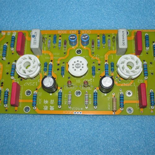 金牛12AX7+12SN7(6N8P)推300B2A3推挽电路板经典电路性能优良LG97