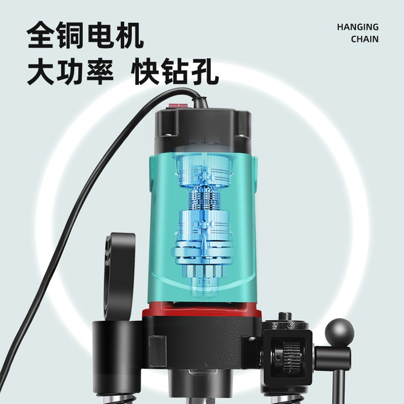消防管道专用电动开孔机镀锌管打孔机钢管开口器不锈钢圆管开孔器