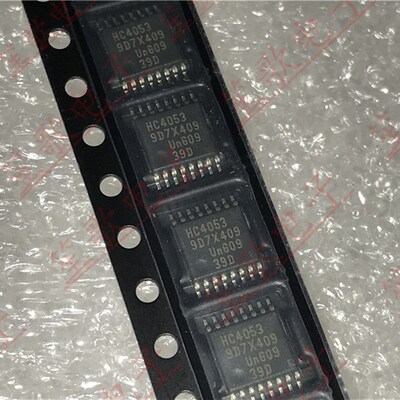 74HC4053PW 丝印HC4053封装TSSOP16逻辑芯片 全新进口原装 可直拍