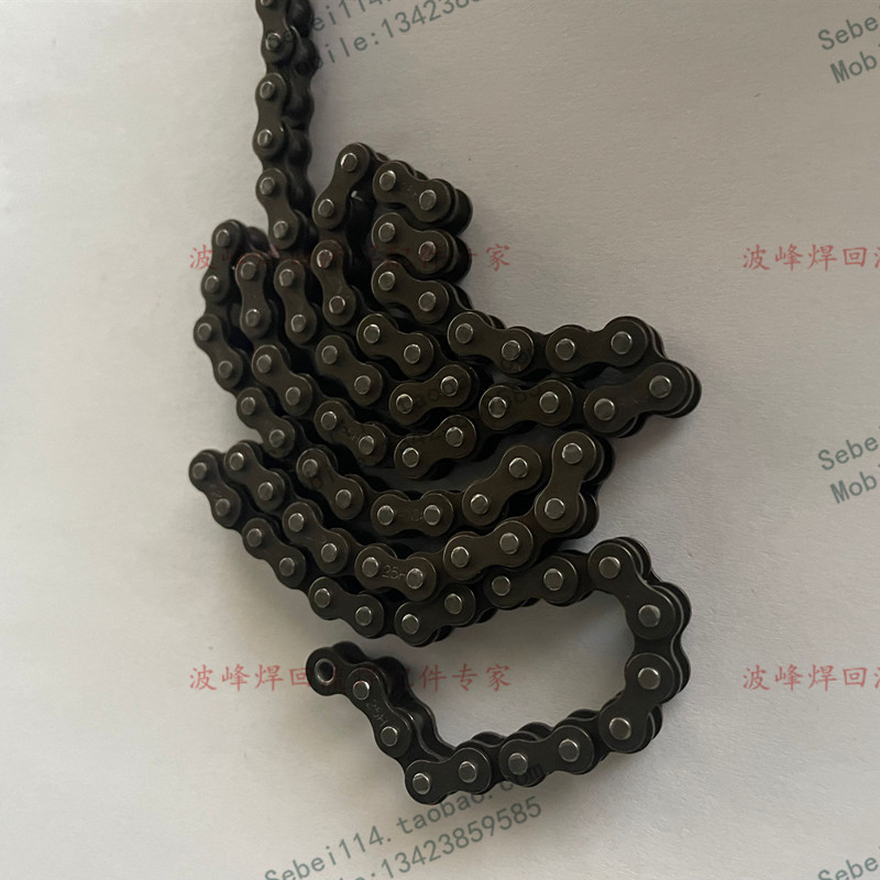 接驳台用传动链条 25B链条 碳钢链条回流焊调宽链条接驳台链条