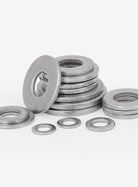 304/316新款不锈钢平垫GB848垫片小外径M1.6N2M2.5M3-M36规格齐全