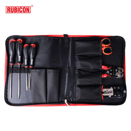 罗宾汉RUBICON双色手柄螺丝批工具套装简易维修组套500-7B 8C 10D