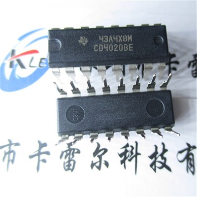CD4020BE DIP-1 14位二进制计数器 TI进口原装正品 可开发票