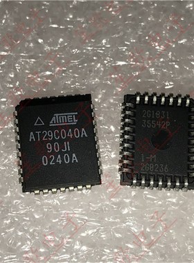 AT29C040A AT29C040A-90JI 贴片PLCC存储器FLASH闪存全新进口原装