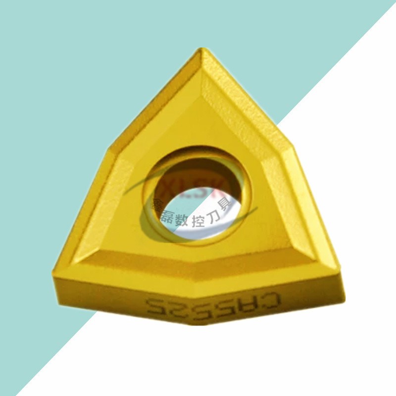 日本外圆数控刀片全周槽型进口WNMG080404/08桃形锋利耐磨钢件用