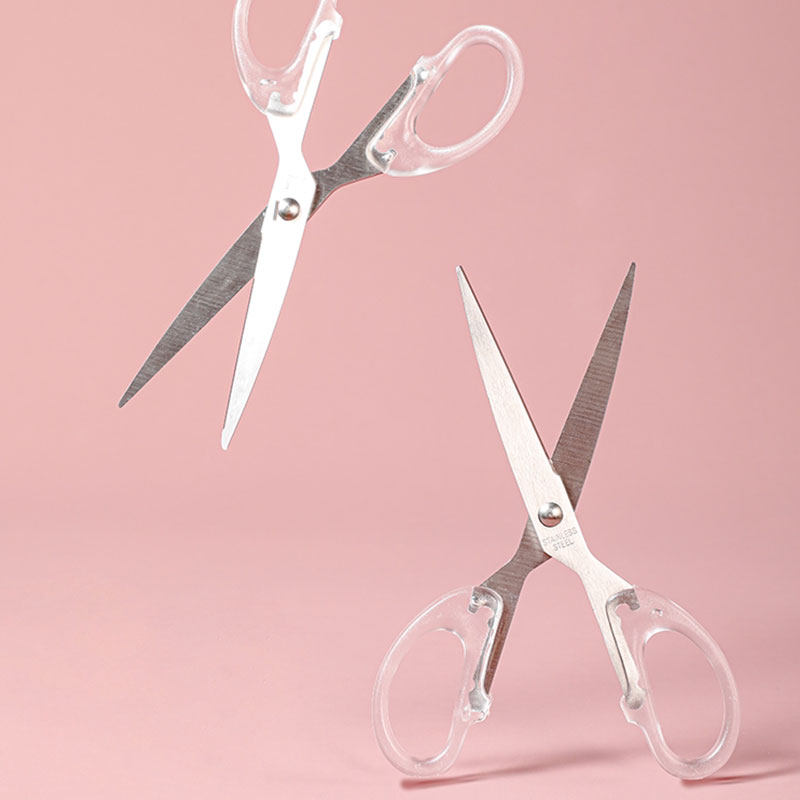 日式全透明手帐剪刀办公便携手工裁缝小剪刀办公剪纸学生美工简约,橡塑材料及制品,橡胶管,淘宝优惠券,粉丝福利购,淘宝优惠卷