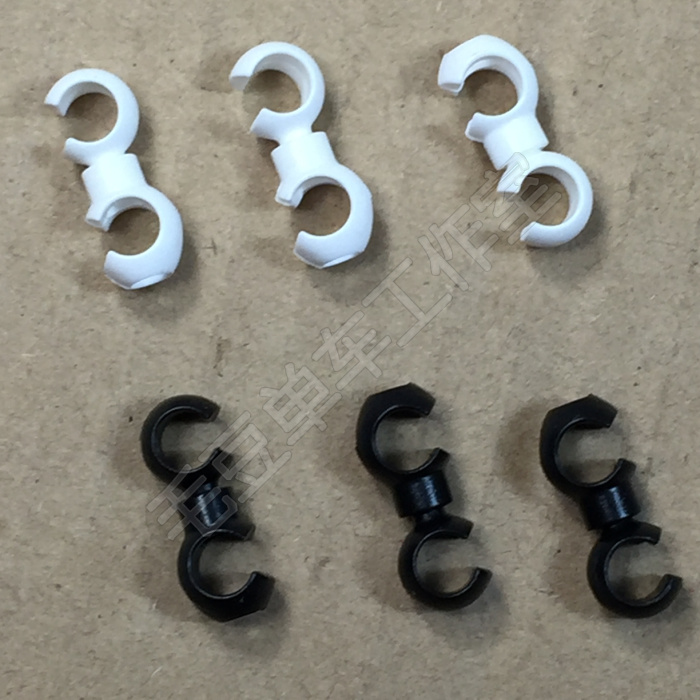 台产自行车单车刹车变速线管夹束扣集线器线扣油管固定钩S扣C型扣