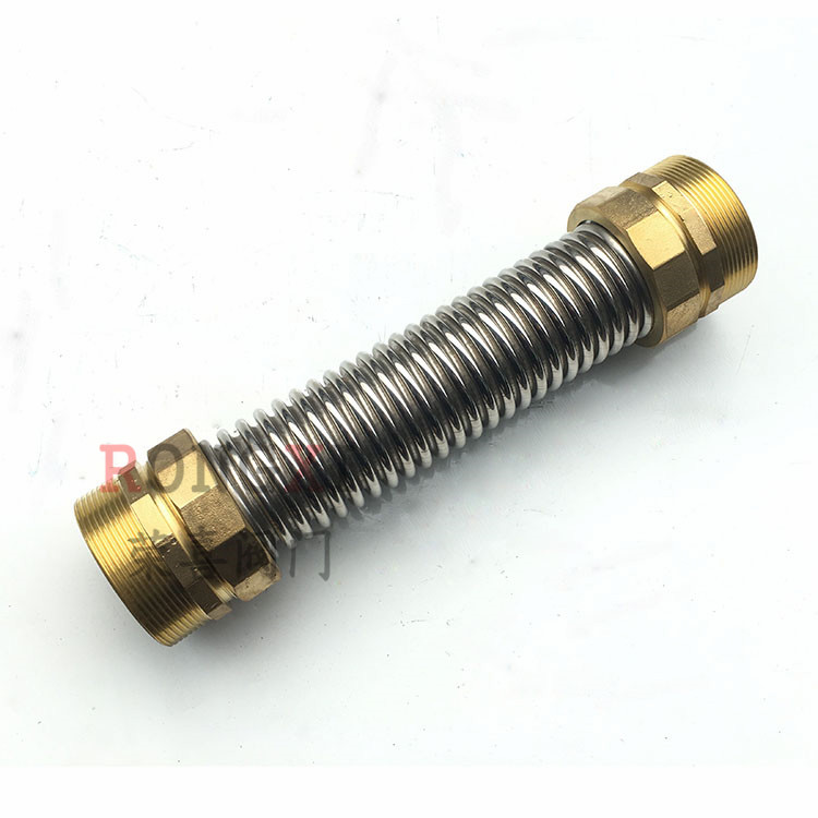 不锈钢空调波纹管DN65 风机盘管金属连接管进水软管