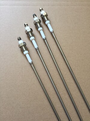 不锈钢水位电极1寸/4分/2分/14*1.5螺纹2针3针4针304/316钛液位计