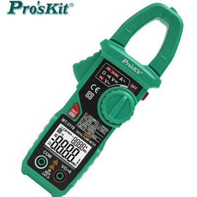 宝工MT-3110-C智能型钳形表双萤幕数显式万用电表电流表自动量程