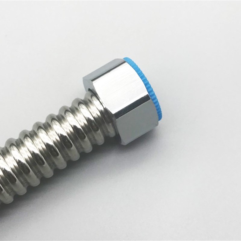 6分304不锈钢波纹管冷热防爆进出水管金属软管空调管道螺纹管DN20