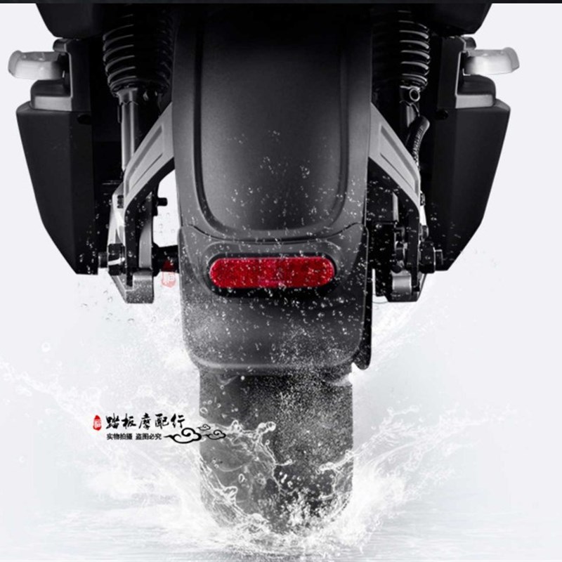 小牛原厂电动车N1/N1S后泥板一体炭纤维pp后泥板