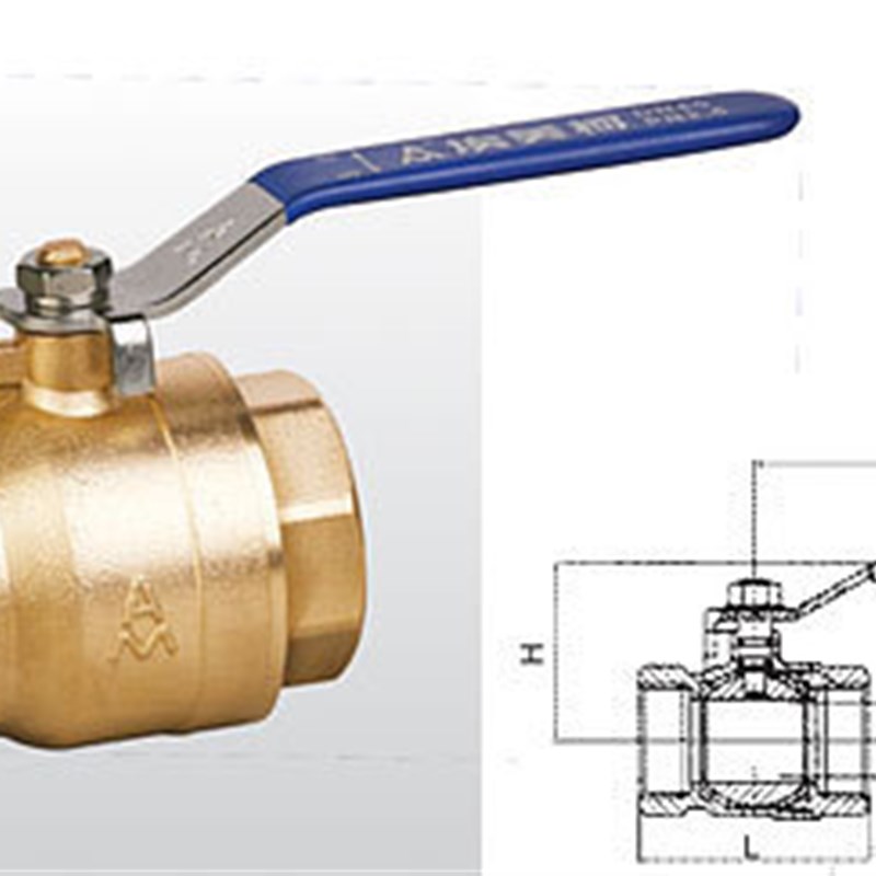 正品埃美柯226全通径加厚黄铜空气开关螺纹球阀DN80(3寸)专卖店