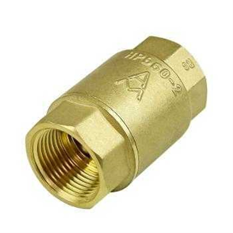 正品埃美柯410黄铜耐高温立式丝口止回阀止逆阀DN20(6分)专卖店