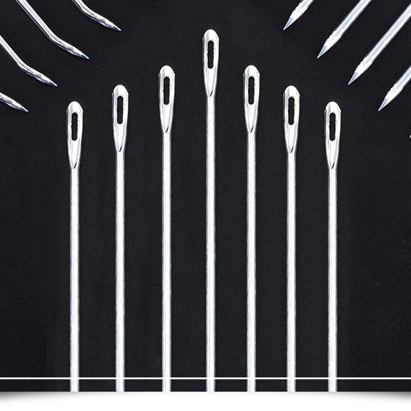 中号优质 打包针 缝口针 麻袋针 铁针 钢针 包裹 封袋 缝包针线