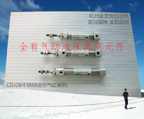 不锈钢迷你笔型单动气缸CDJ2B16-5-10-15-20-25-30-40-45-50-60-T