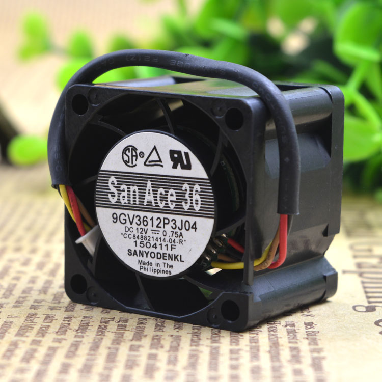 三羊 3.6CM 3628 3625 12V 0.75A 暴力风扇 9GV3612P3J04 双滚珠
