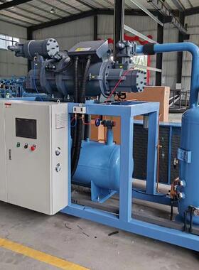 空调热泵制冷机组复盛SRL480B-MP 螺杆冷冻冷藏压缩机冷凝机组