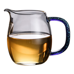 容山堂禾器e玻璃公道杯加厚透明分茶器个人功夫茶具品耐热手工