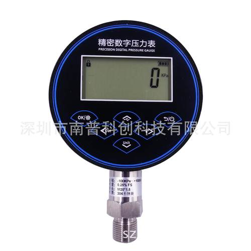 精密数字压力表NP100RS485通讯南普科创厂家供应