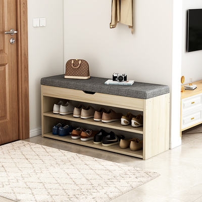 鞋柜家用门口可坐鞋架带入门一体进门架子穿鞋凳长条凳新款换鞋凳
