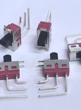 台湾SH兴瀚 拨动 滑动开关电源TS-13L-A1-2-Q-H立式侧弯脚3脚2档