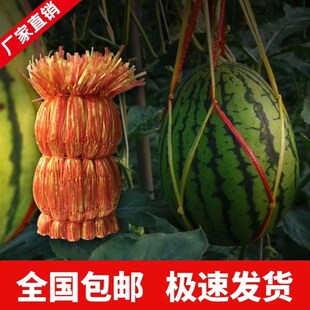 西瓜网袋手工编织网袋西瓜网兜网套网带塑料网袋子手提西瓜绳