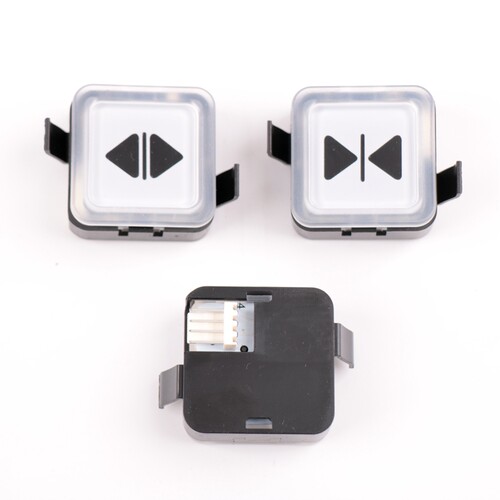 BS34C 电梯按钮按键适用于OTIS西子奥的斯白蓝光外呼方向按钮配件