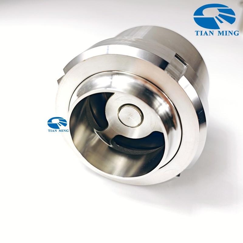 304活接止回阀由任单向阀焊接卫生级管道止回阀卫生级不锈钢