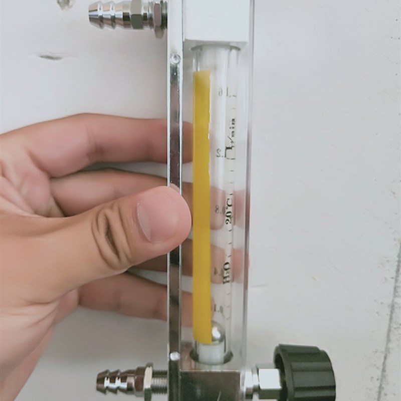 LZB-10WB泰州俊海科技玻璃转子流量计气体 5-45L/min3-30L/min