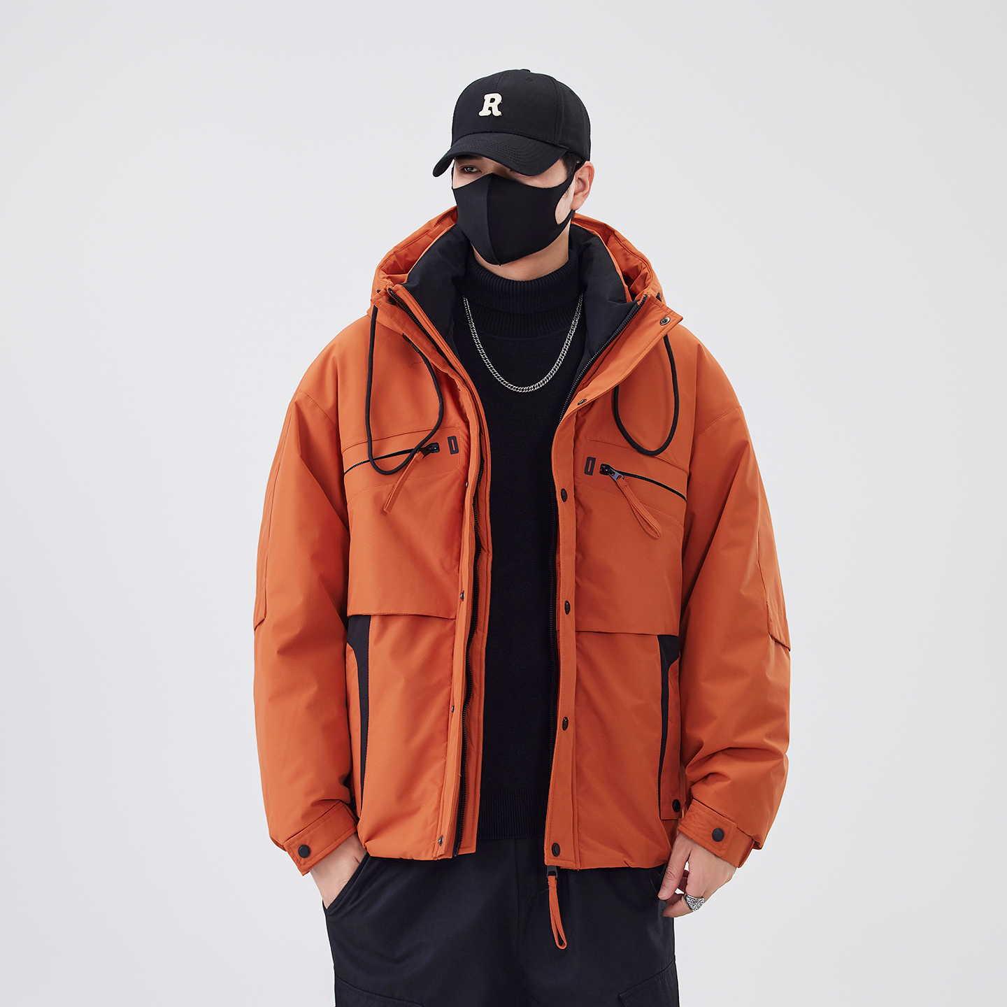 2025冬季新款时尚百搭运动羽绒服