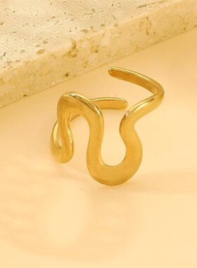 保色不锈钢不Y规则开口环