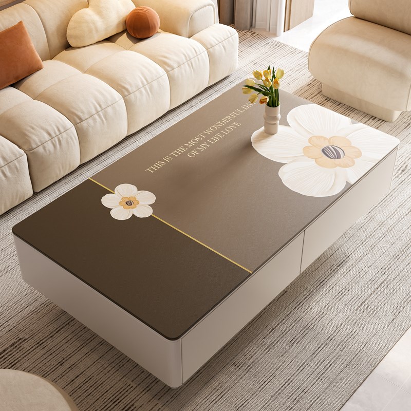 茶几垫桌a垫防水防油免洗茶几桌布轻奢高级感客厅防烫餐桌垫子台