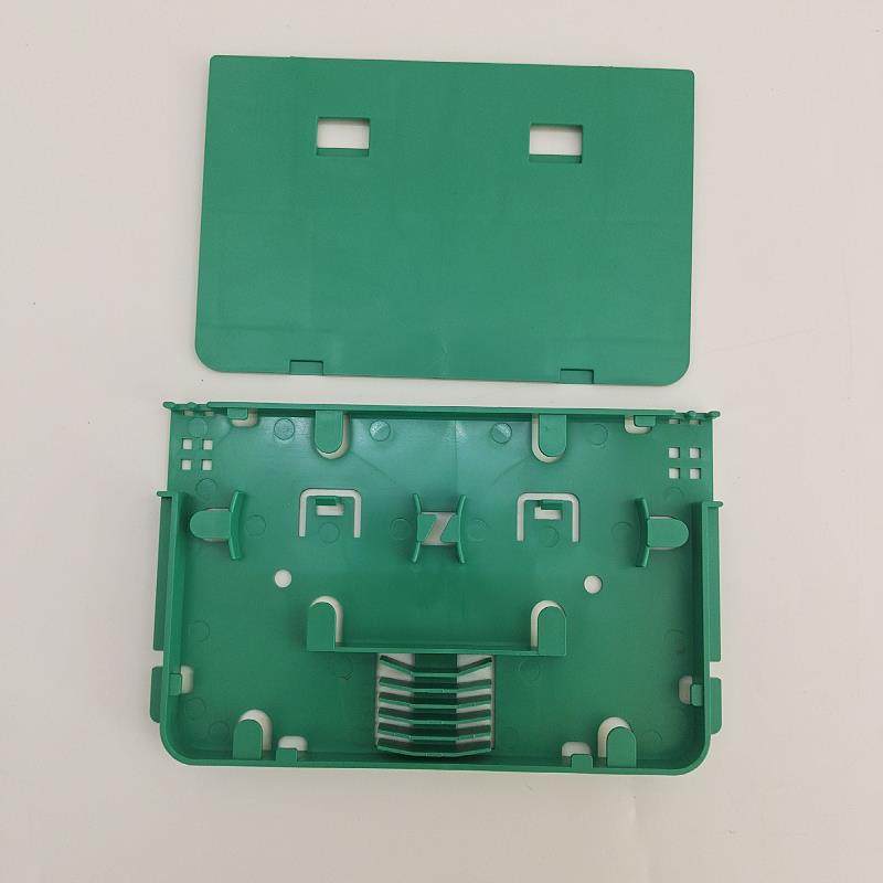 熔接盘6芯12芯直熔盘跳线尾纤绿色光纤熔纤盘ABS光纤盘纤盒4芯